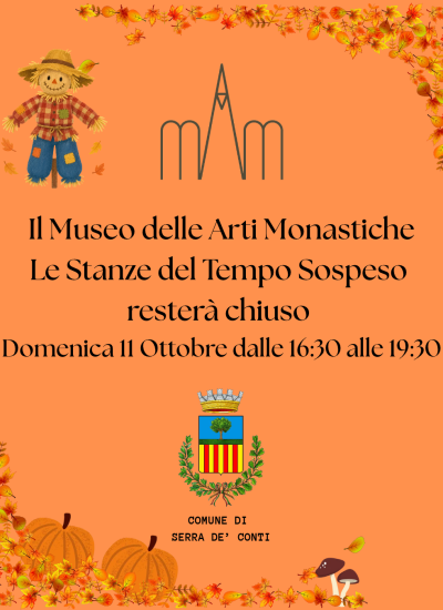 Chiusura pomeriggio 11 Ottobre 2026